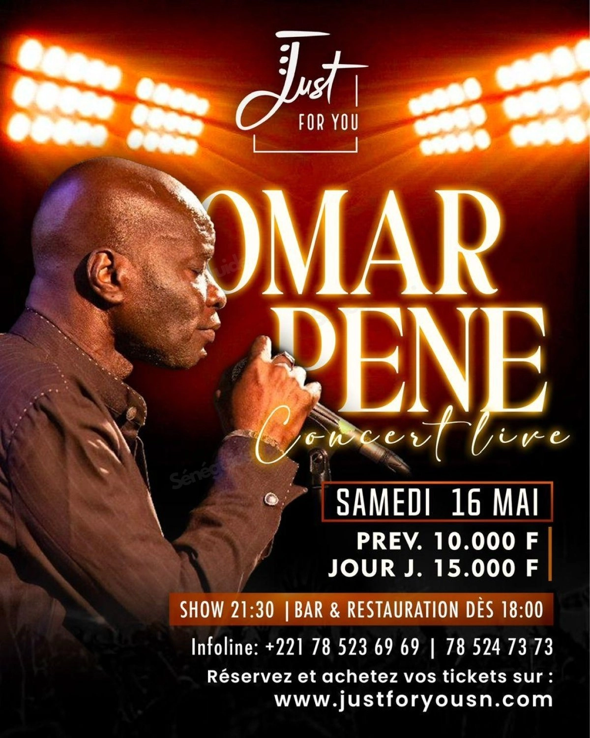 Omar Pene en concert