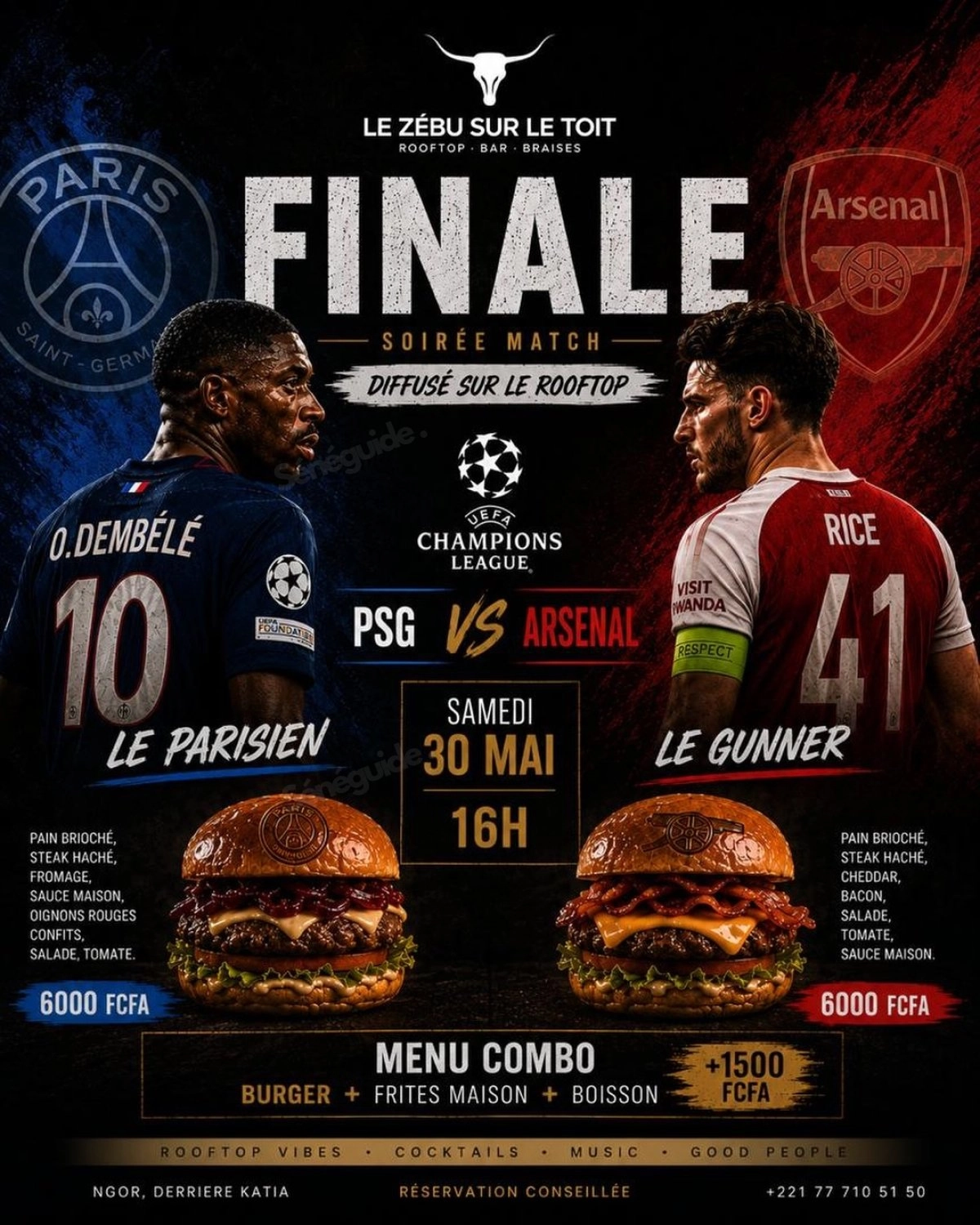 Finale PSG vs Arsenal
