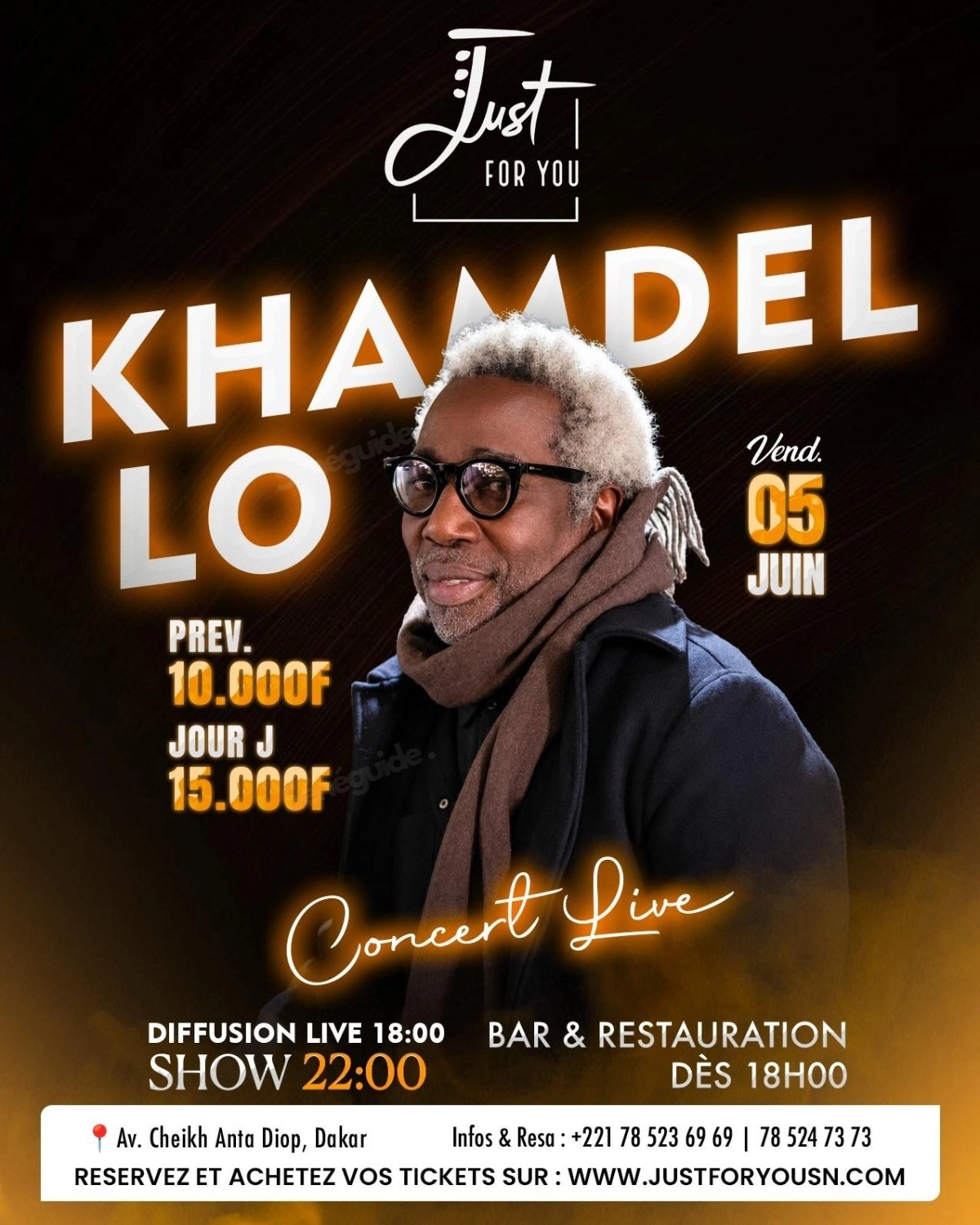 Khamdel Lo en concert live