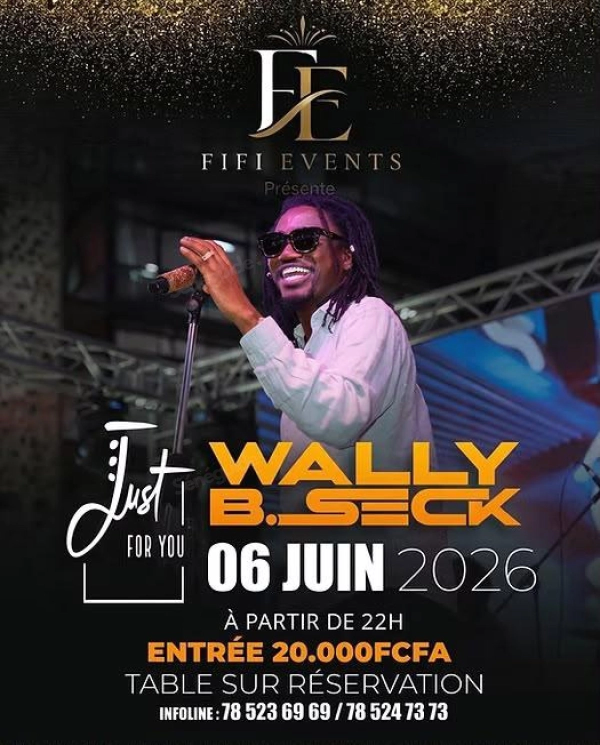 Wally B. Seck en concert