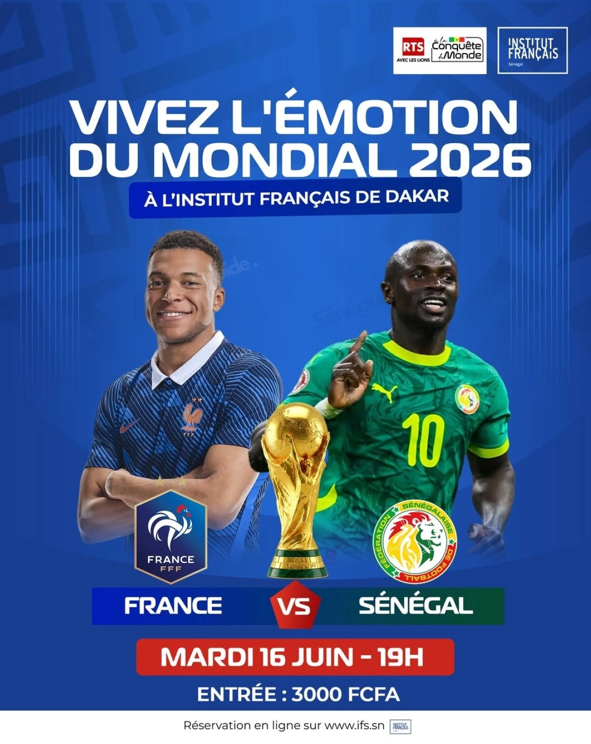 France vs Sénégal à l'IFS