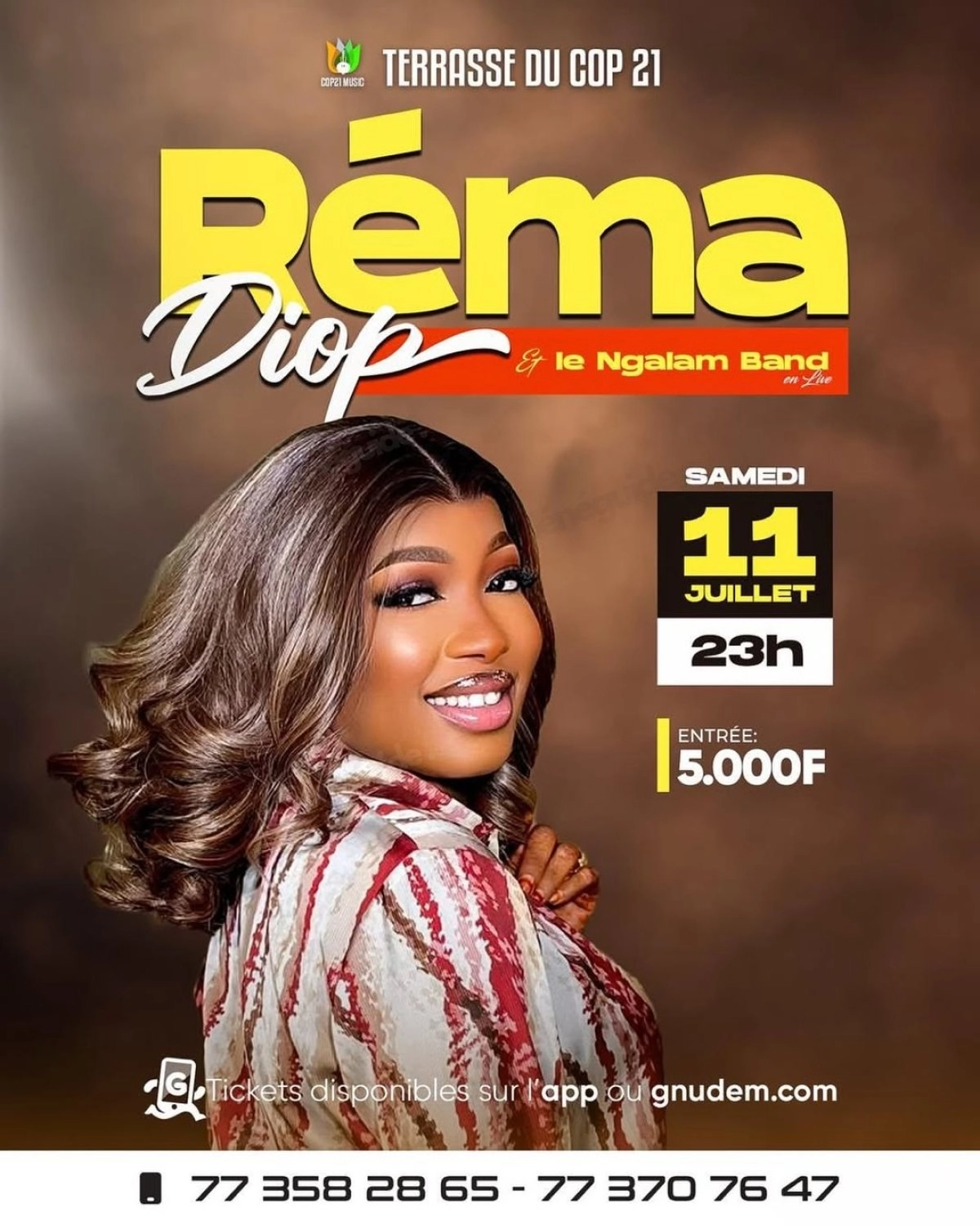 Réma Diop en live