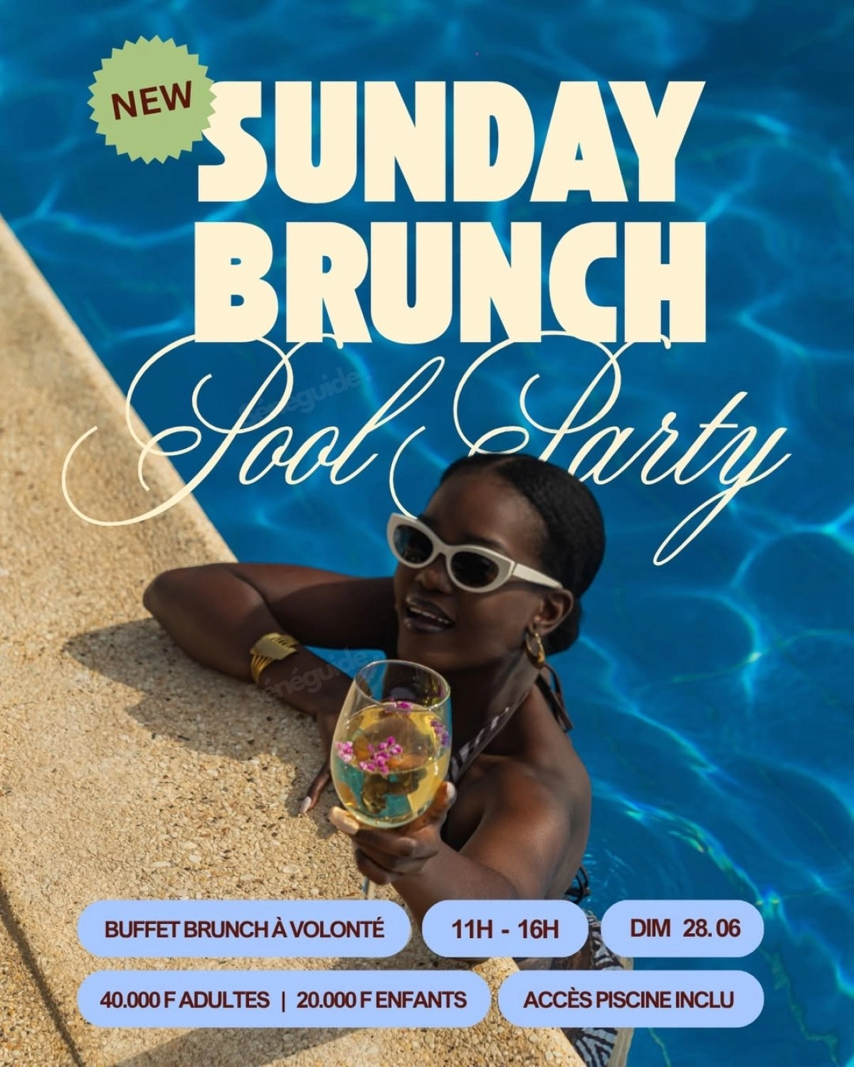 Sunday Brunch Pool Party
