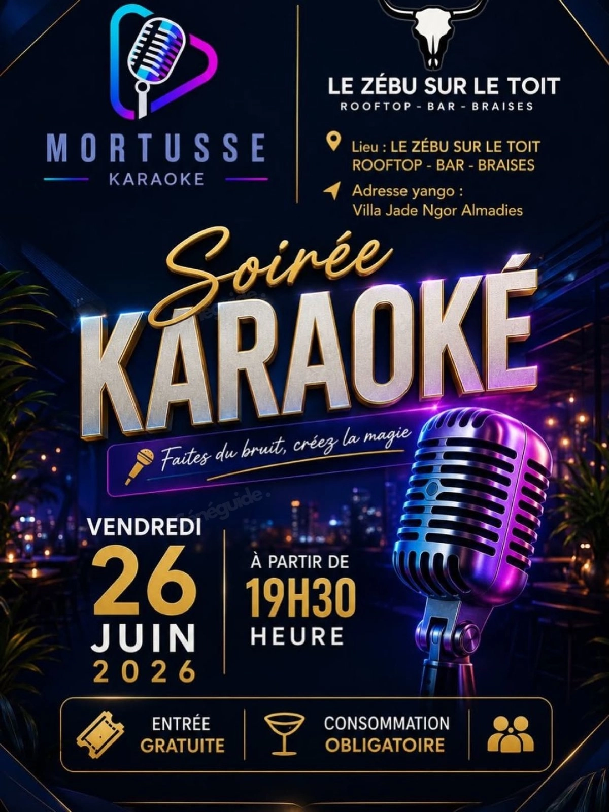 Karaoke au Zébu