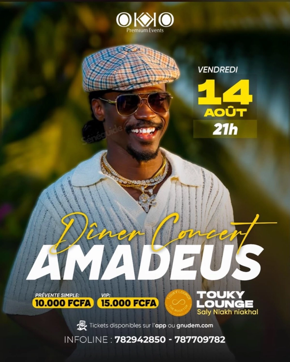 Amadeus en dîner-concert