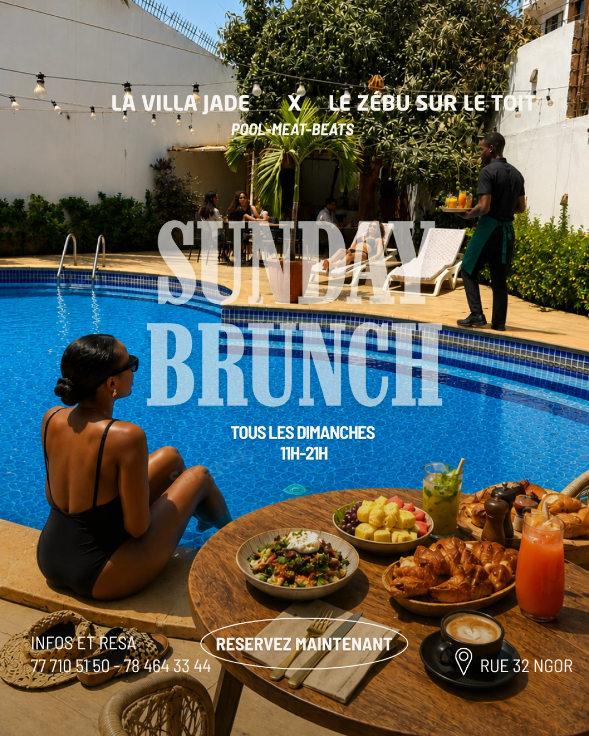 Sunday Brunch à Villa Jade