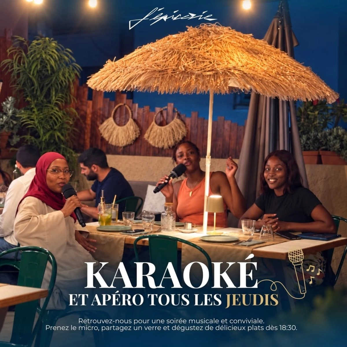 🎤🍹 Karaoké & Apéro à L’Épicerie