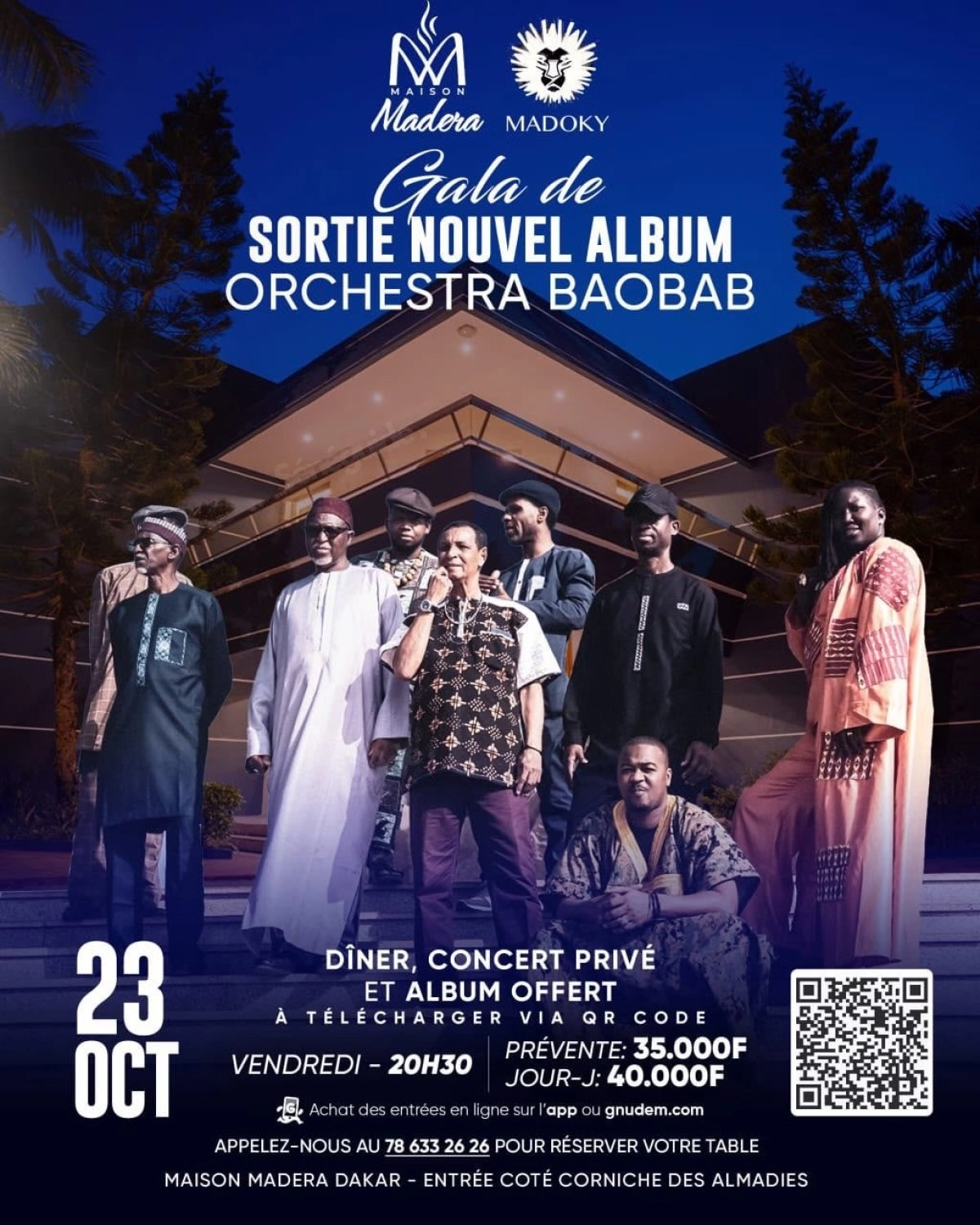 Orchestra Baobab en concert