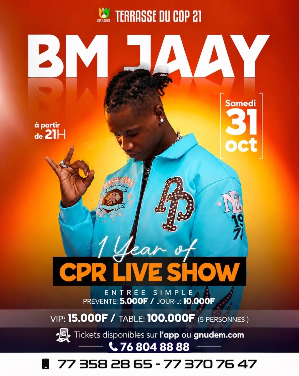 BM Jaay en Live à Dakar