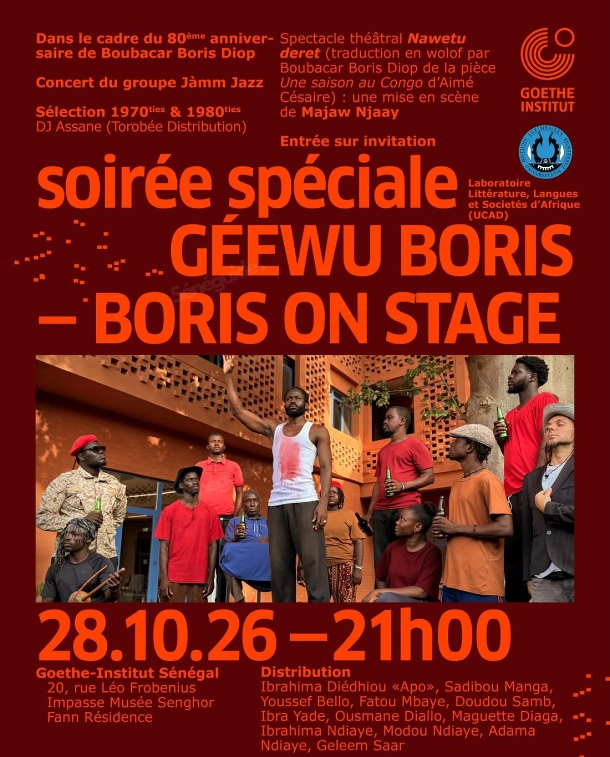 Géewu Boris – Boris On Stage