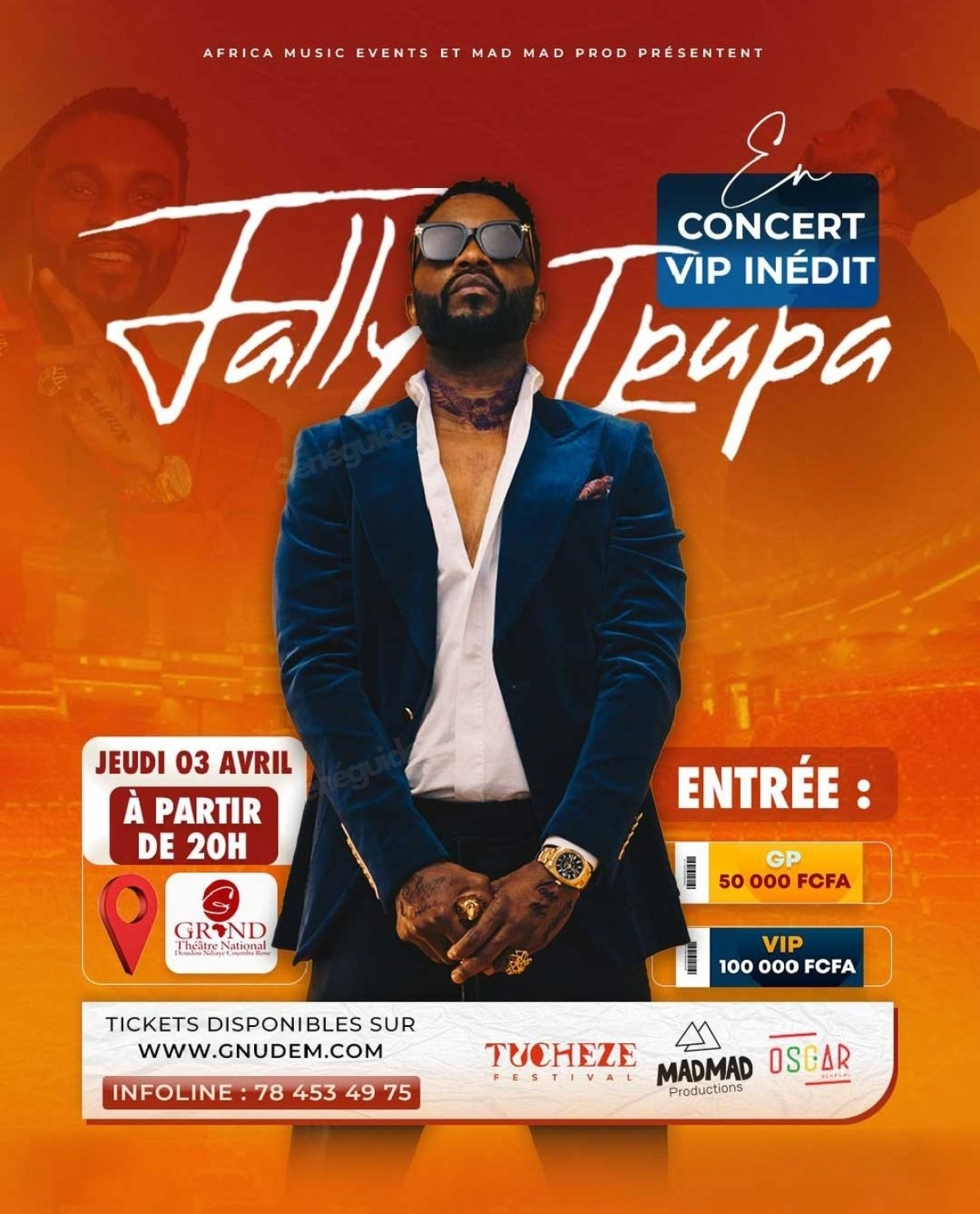 Fally Ipupa en VIP