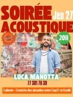 Soirée Acoustique avec Luca Manotta