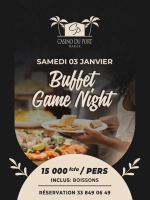 Buffet Game Night – Casino du Port