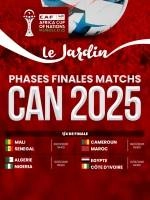 Phases Finales CAN 2025 – Le Jardin