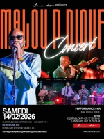 Malou P Diouf en concert