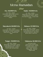 Menu Iftar Ramadan – Saveurs Marocaines