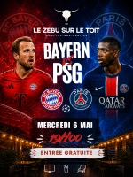 Bayern vs PSG en Live au Zébu