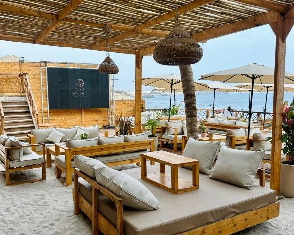 Bahia Beach Club Dakar - lounge en bord de mer